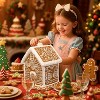 9.3 Inch Ceramic Christmas Cookie Jar with Lid, Decorative Treats Storage for Holiday Kitchen - 4 of 4