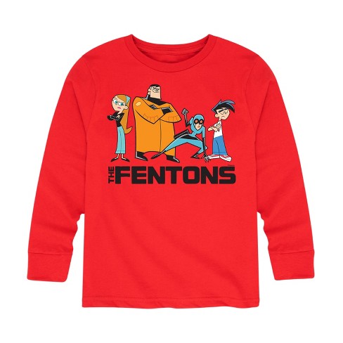 Boys' - Danny Phantom - The Fentons Long Sleeve Graphic T-Shirt - image 1 of 3