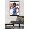 Trends International NBA Philadelphia 76ers - Joel Embiid Feature Series 23 Framed Wall Poster Prints - 2 of 4