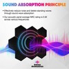 Sonic Acoustics 12-Pack Hexagon Acoustic Panels - High Density Soundproofing Panels - 2 of 4