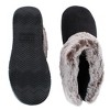 Isotoner Women's Recycled Microsuede and Faux Fur Boot Slipper - 3 of 3