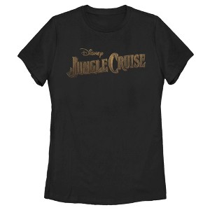 Women's Jungle Cruise Distressed Logo T-Shirt - 1 of 4