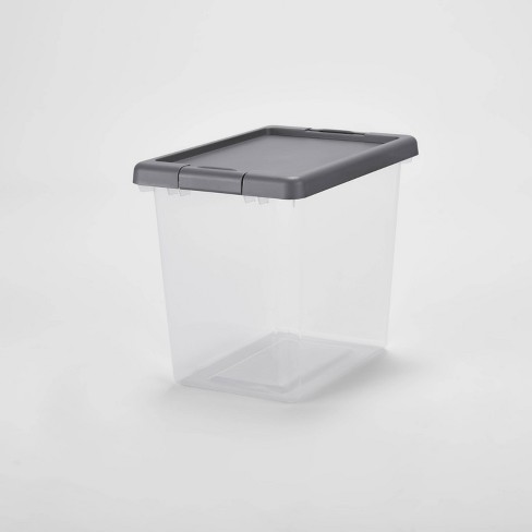Medium Modular Storage Box Clear - Brightroom™