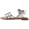 bebe Girls' Sandals - Kids' Open Toe Summer Shoes, Perfect Flat Sandals for Girls with Rhinestone (Little Girl/Big Girl) - 3 of 4