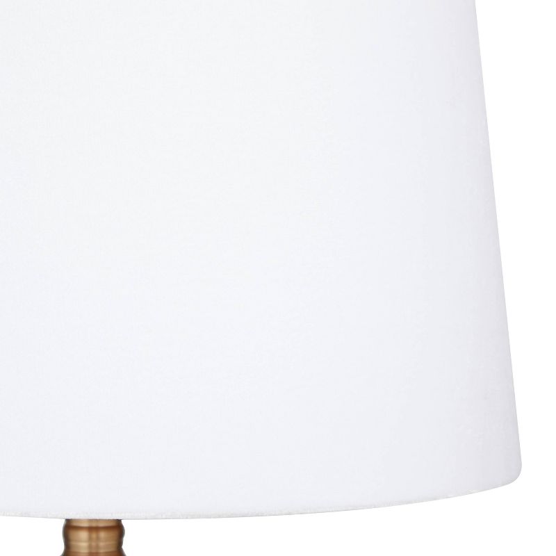 29&#34; x 15&#34; Modern Glass Table Lamp White - Olivia &#38; May, 5 of 9