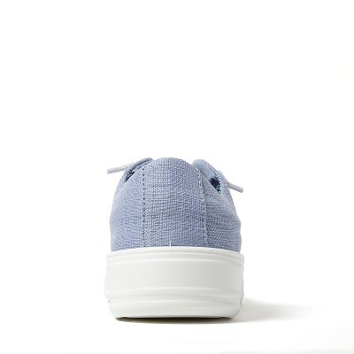 Женские кроссовки Dearfoams Women's Mabel Woven Slip On Sneaker - Eventide Size 8 — фото 3