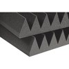 Auralex 4" Studiofoam Wedge 2'x2'x4" Panels (6 pack) Charcoal 4" - 2 of 4