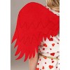 HalloweenCostumes.com 4T Girl Adorable and Romantic Little Cupid Costume for Girls | Perfect for Valentine's Day Fun, Red/White/Orange - 2 of 4