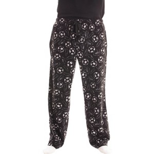 #followme Men's Microfleece Pajamas - Pajama Pants for Men - Lounge & Sleep PJ Bottoms - 1 of 3
