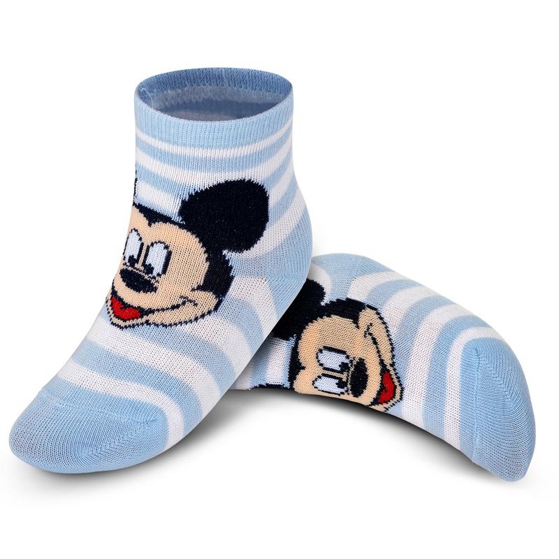 Mickey Mouse Baby Boy's 10-Pack Infant Socks, 0-24 Months (blue), 4 of 6