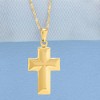 Ross-Simons 14kt Yellow Gold Cross Pendant Necklace Size - 3 of 4