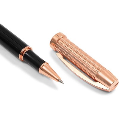 Juvale Rose Gold Executive Business Pen with Gift Box, Premium Signature & Writing Pen