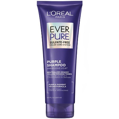 L\'oreal Paris For Sulfate Shampoo Hair Free Everpure Target : Colored Purple