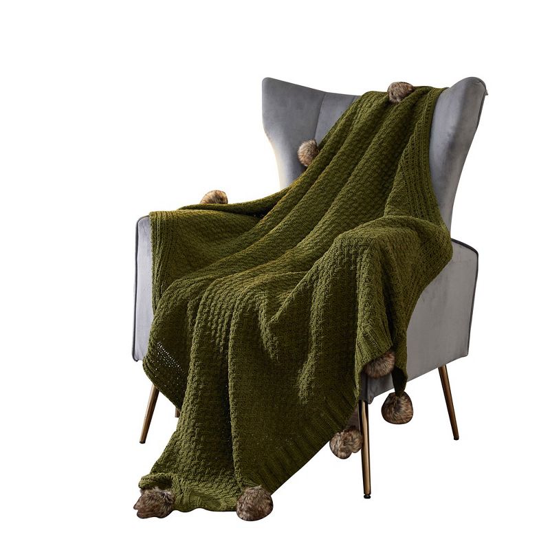 Chic Home Mullins 1 Piece Throw Blanket, 1 of 5