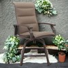 Courtyard Casual Madison Balcony Padded Sling Swivel  Stool   Alum frame in powder coating - 2 of 4