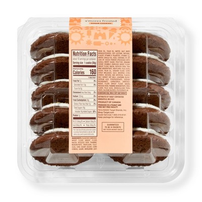S'mores Frosted Sugar Cookies - 13.5oz/10ct - Favorite Day™