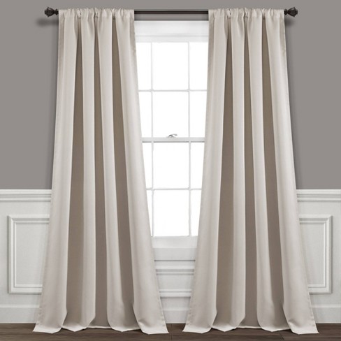 Insulated Rod Pocket Blackout Window, Curtains 95 Inches Long