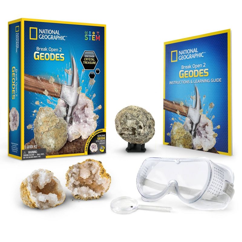 National Geographic Break Your Own Geode Kit, 4 of 9