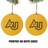 Adelphi University Primary Logo Porcelain Holiday Christmas Tree Ornament  2.8" (7.1 cm) - 2 of 4