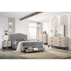 PAGED Modern Style Dresser for Bedroom White Frost Finish Chest of Drawers Storage Cabinet with Drawers for Living Room, Hallway, Office - 4 of 4