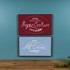 Melrose Winter Cookies and Cocoa Wall Sign (Set of 2) - 3 of 4