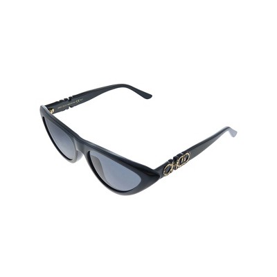 Jimmy Choo JC SPARKS/G/S 807 Womens Cat-Eye Sunglasses Black 55mm