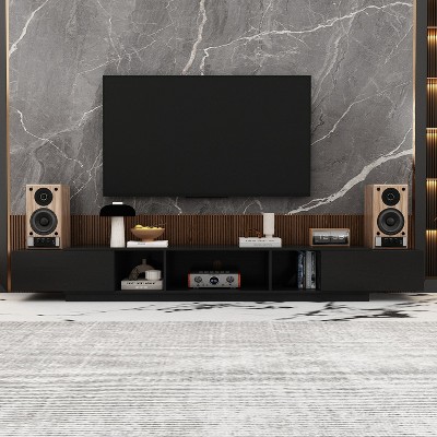 Famapy TV Stand with Storage Drawers and Shelves