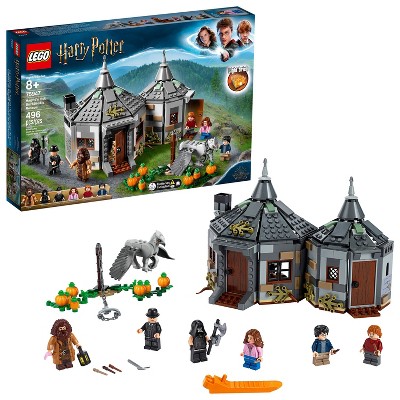 LEGO Harry Potter Hagrid's Hut: Buckbeak's Rescue Building Set with Hippogriff Figure 75947
