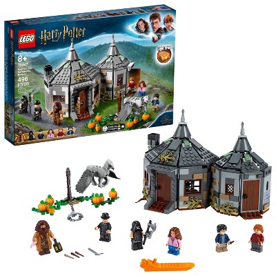 Photo 1 of LEGO Harry Potter Hagrid's Hut: Buckbeak's Rescue 75947 Toy Hut Building Set from The Prisoner of Azkaban Features Buckbeak The Hippogriff Figure (496 Pieces)