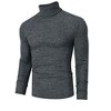 Coolmee Men's Slim Fit Basic Turtleneck Long Sleeve Lightweight Pullover Sweaters Casual Knitted Tops - 2 of 4