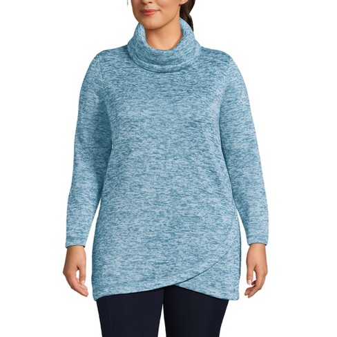 Fleece Cowl Neck Tunic