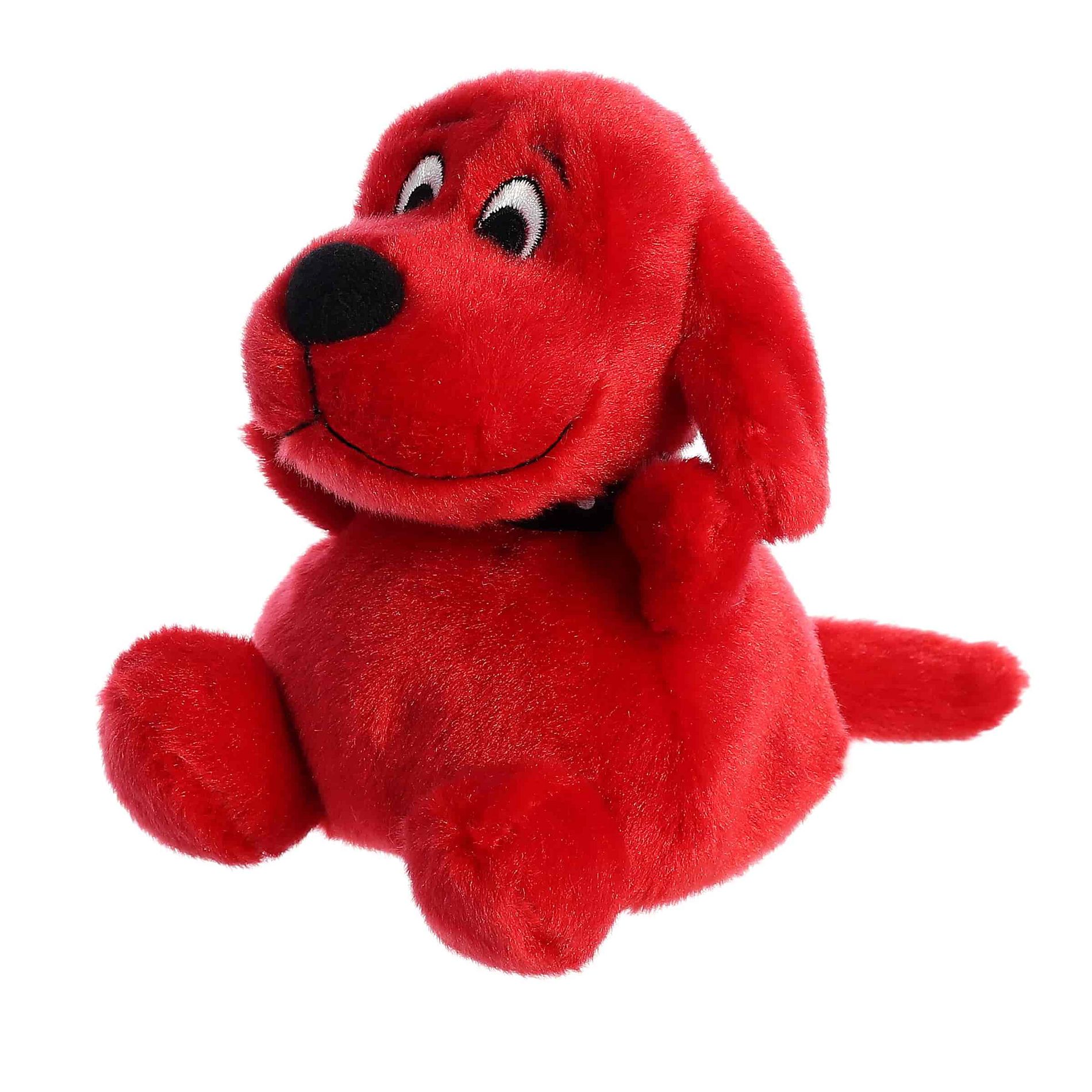 Aurora Mini Palm Pal Clifford Playful Stuffed Animal Red 5"