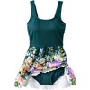 Lands' End Women's Tugless Scallop Swim Dress Swimsuit - 4 of 4