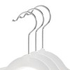 Casafield 14" Velvet Kid's Hangers for Children's Clothes, Set of 100 - 2 of 4