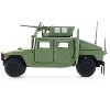 HUMVEE 4-CT Military Vehicle Olive Green with Alternative Tops 1/64 Diecast Model Car by BM Creations - 2 of 4