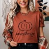 Simply Sage Market Pumpkin Everything Short Sleeve Tee - 2 of 4