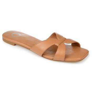 Journee Collection Womens Taleesa Slide Flat Sandals