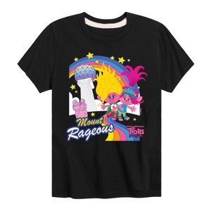Boys' - Trolls - Mount Rageous Poppy and Viva Short Sleeve Graphic T-Shirt - 1 of 4