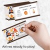 Big Dot of Happiness Fall Gnomes - Autumn Harvest Party Game Scratch Off Cards - 22 Count - 2 of 4