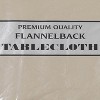 Carnation Home Fashions Vinyl Tablecloth with Polyester Flannel Backing - 52"x52" - 3 of 3