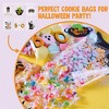 Joyfy Halloween Party Favors 150Pcs Cellophane Halloween Candy Bags Clear Treat or Trick Goodie Bags Ziplock Bag For Kids Gifts Cookie in 6 Designs - 4 of 4