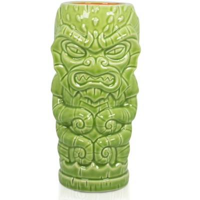 Beeline Creative Geeki Tikis Green Kraken Fantasy Mug | Ceramic Tiki Style Cup | Holds 17 Ounces