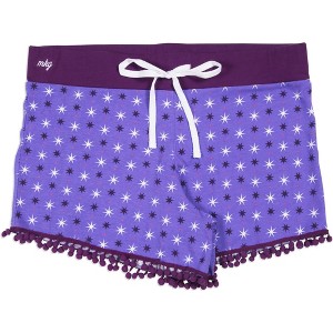 Pavilion Gift Company - Party Girl - L Purple Ladies Lounge Shorts - Shorts - 1 of 1