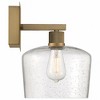 Access Lighting Port Nine 1 - Light Wall Light in  Antique Brushed Brass - 3 of 4