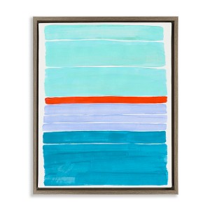 Stupell Industries Midday Sunshine Hues Floating Frame Canvas Art - 1 of 4