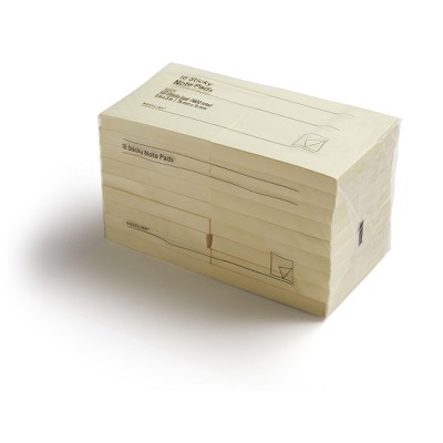 Staples Yellow Sticky Notes 3" x 3" 18/Pack BL58469-CC