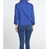 Women's 3/4 Cuffed Sleeve Drop Shoulder Fringe Jacket - Multiples - 3 of 4