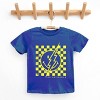 The Juniper Shop SmileyWorld Checkered Lightning Distressed Youth Short Sleeve Tee - 3 of 4