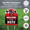 Big Dot of Happiness Karate Master - Party Decorations - Martial Arts Birthday Party Welcome Yard Sign - 3 of 4