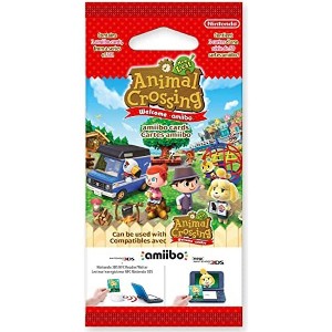 Paquet de 3 cartes : "Animal Crossing" - New Leaf Welcome amiibo - 1 of 4